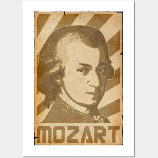 Mozart Retro Propaganda Posters and Art